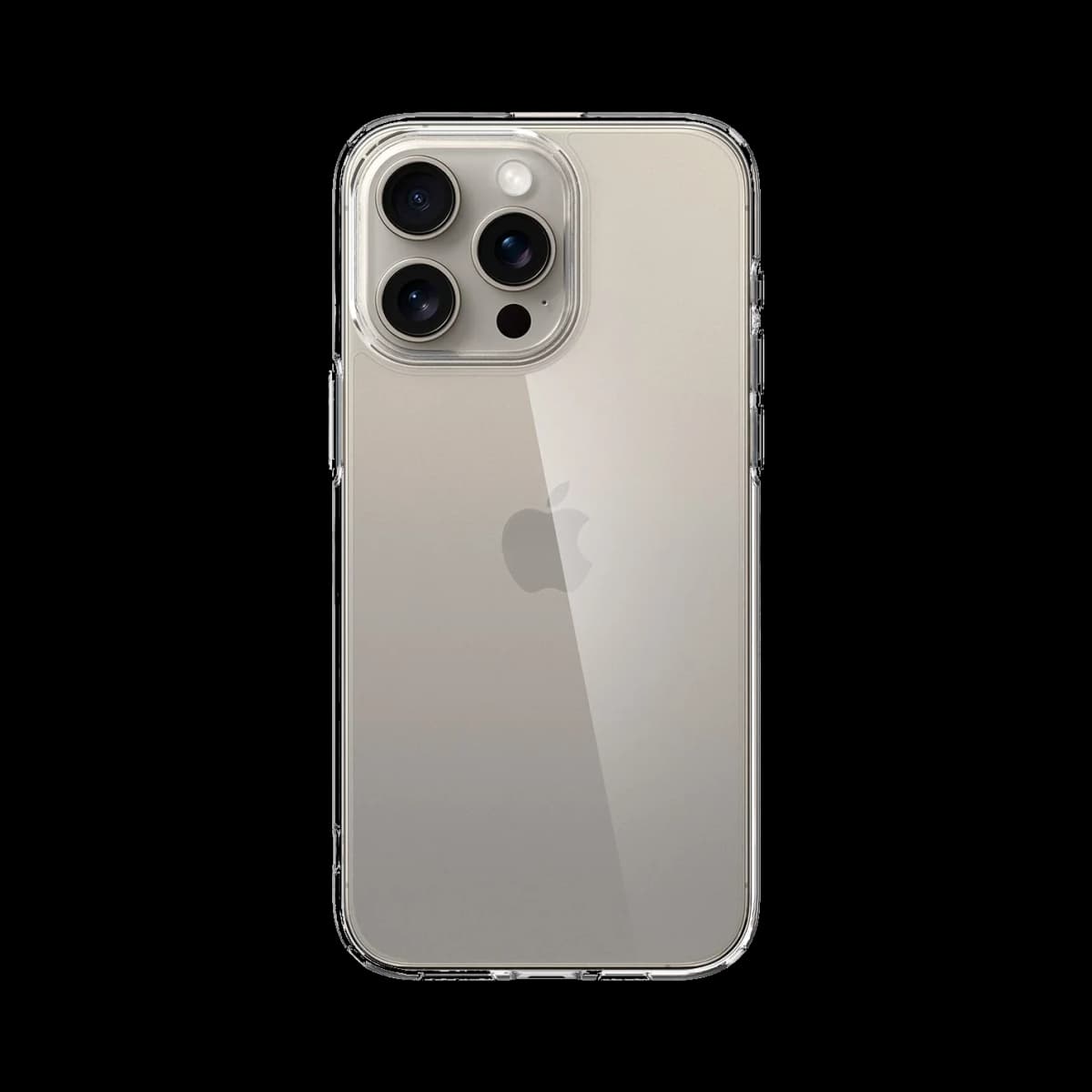 iPhone 15 Series Spigen Ultra Hybrid Back Cover Case For iPhone 15 (Black)